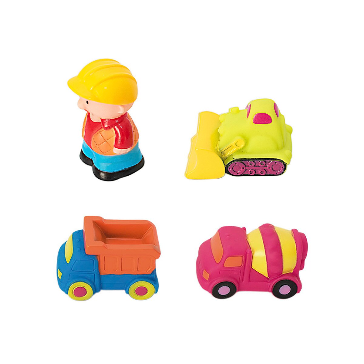 Juguetes de baño Olmitos Vehículos (4 piezas) multicolor Multicolor-1