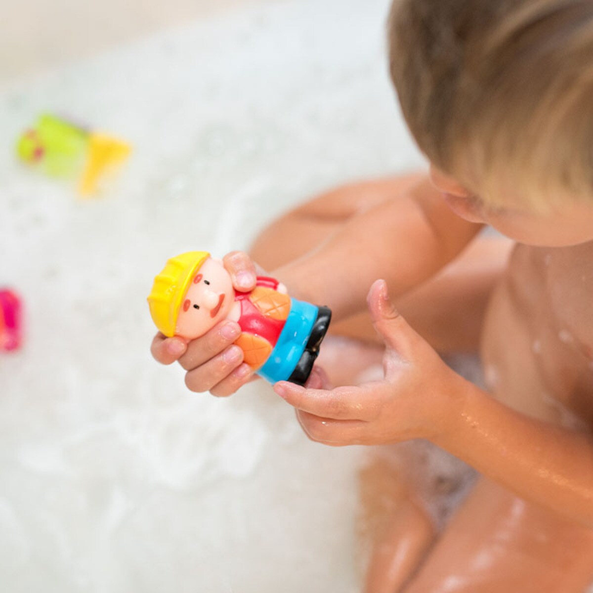 Juguetes de baño Olmitos Vehículos (4 piezas) multicolor Multicolor-9