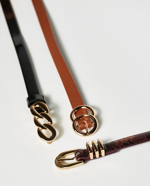 Set cinturones varios · Sfera · El Corte Inglés