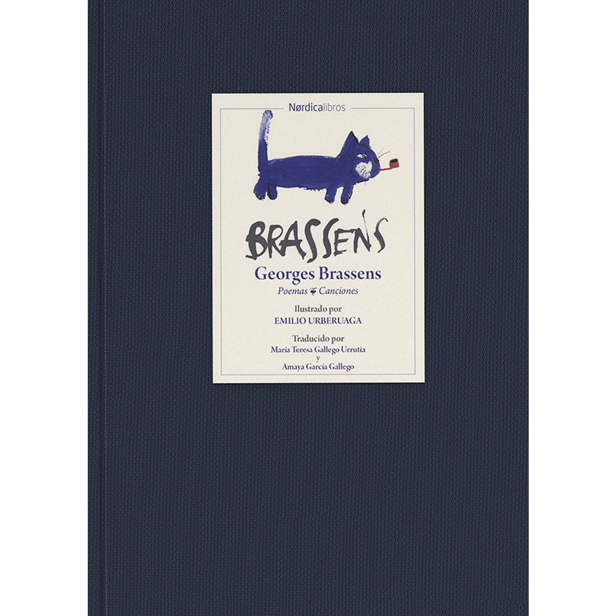 Imagen 0 de Brassens: Poemas y canciones (Tapa dura)