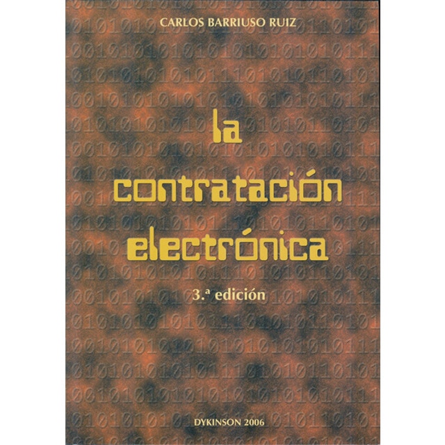 La contratación electrónica(Tapa blanda) 1