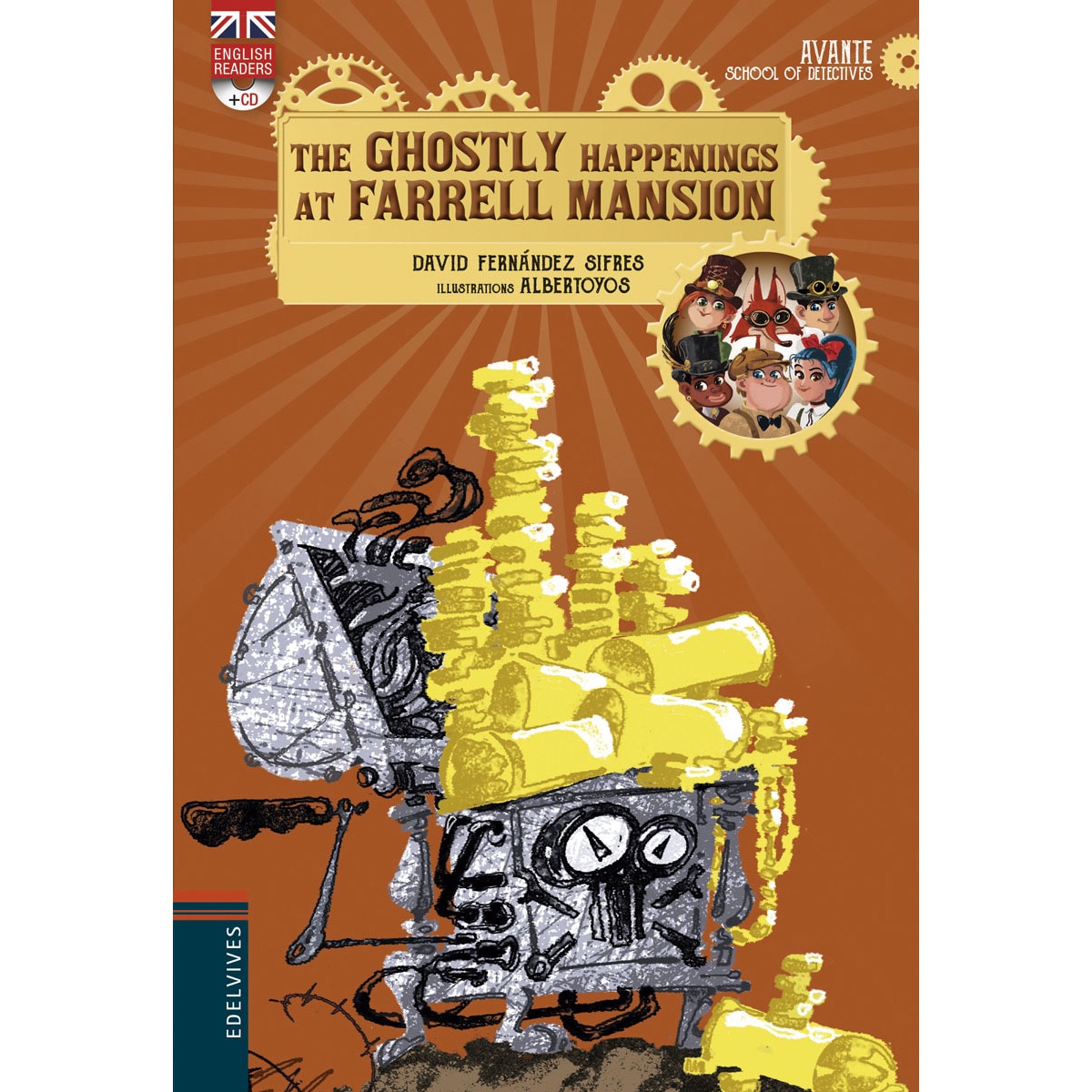 The Ghostly Happenings at Farrell Mansion + CD (Capa mole) 1