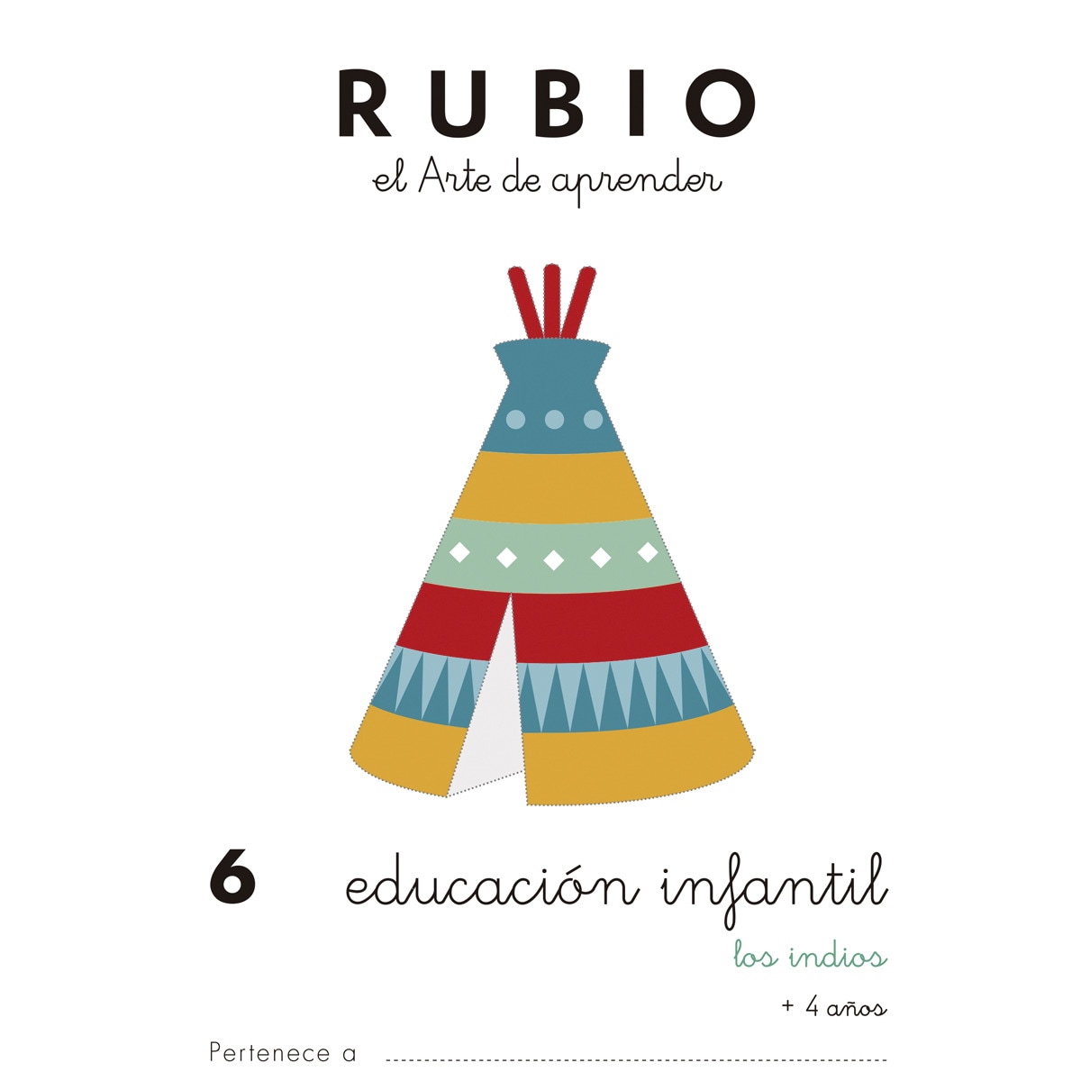 Imagen 0 de Educación Infantil 6. Los indios (Tapa blanda)
