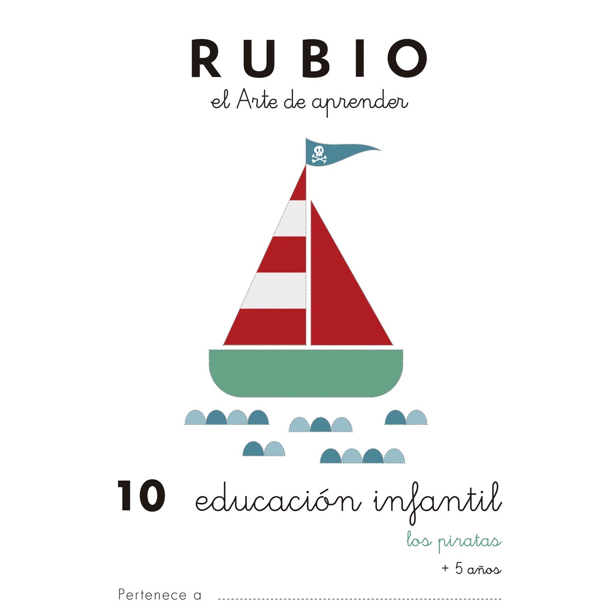 Educación Infantil 10. Los piratas  (Tapa blanda) 1