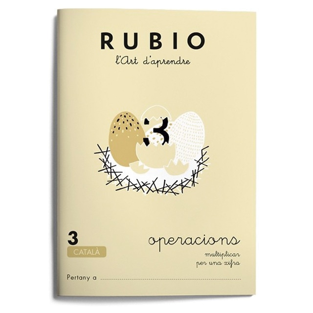 Imagem 0 de Operacions RUBIO 3 (català) (Capa mole)