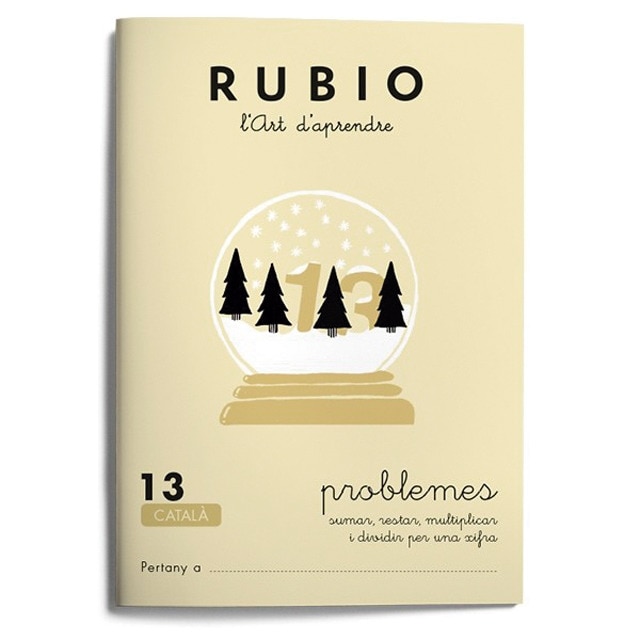 Problemes RUBIO 13 (català) (Capa mole) 1