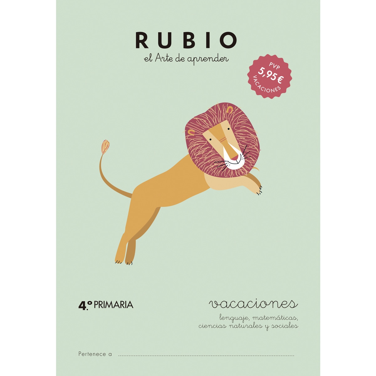 Imagen 0 de Vacaciones RUBIO (4.º de Primaria)  (Tapa blanda)
