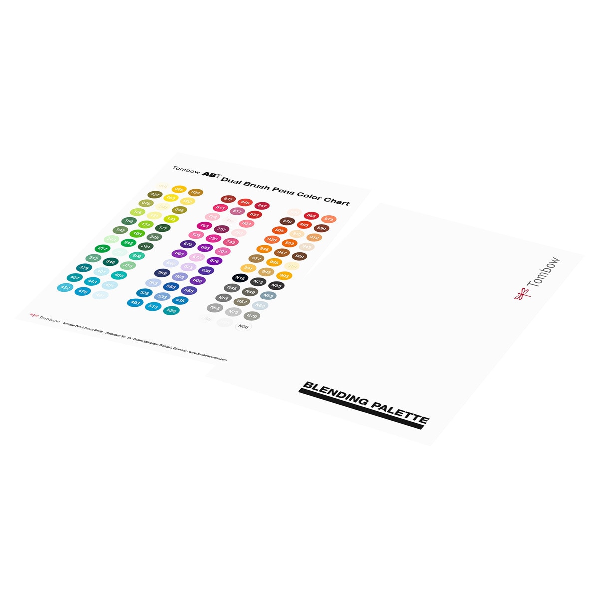 Kit Mezclador Rotuladores Acuarelables Tombow Transparente Transparente-2