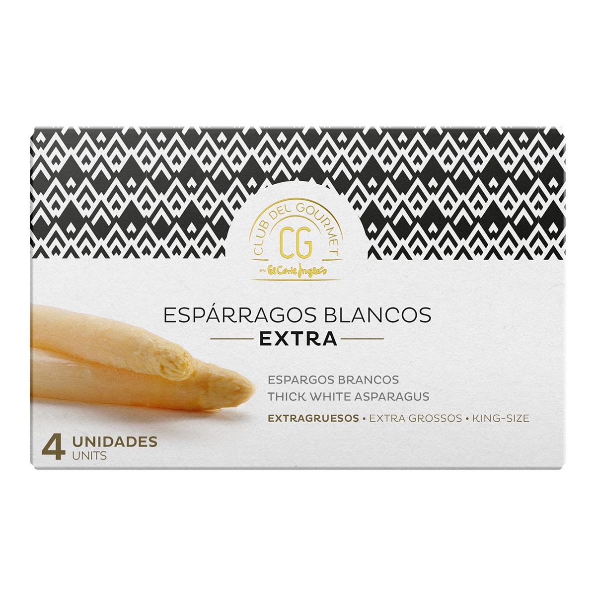 Asperges extra épaisses 4 pièces