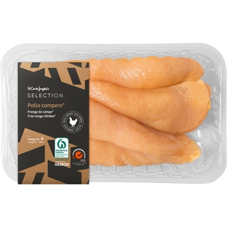 filetes de pechuga de pollo campero peso aproximado bandeja 500 g - El Corte Ingles Selection