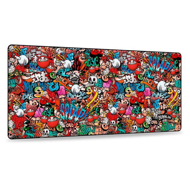 Imagen 0 de Alfombrilla para ratón Subblim Graffiti Mouse Pad XL