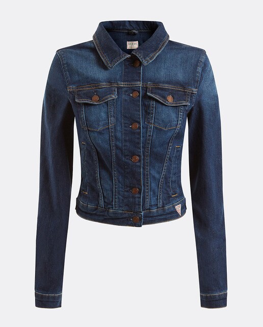 Chaqueta de mujer vaquera corta · Guess · El Corte Inglés