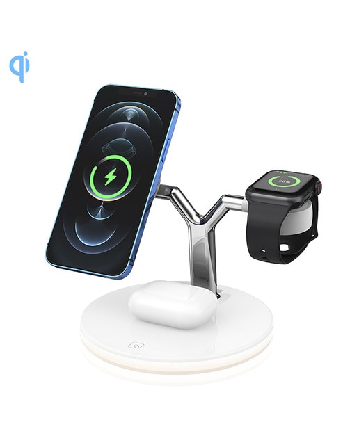 Imagen 0 de Cargador 3 en 1 inalámbrico