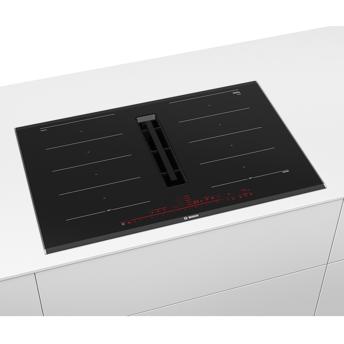 Placa inducción Bosch extractor integrado - PXX875D67E Negro-4