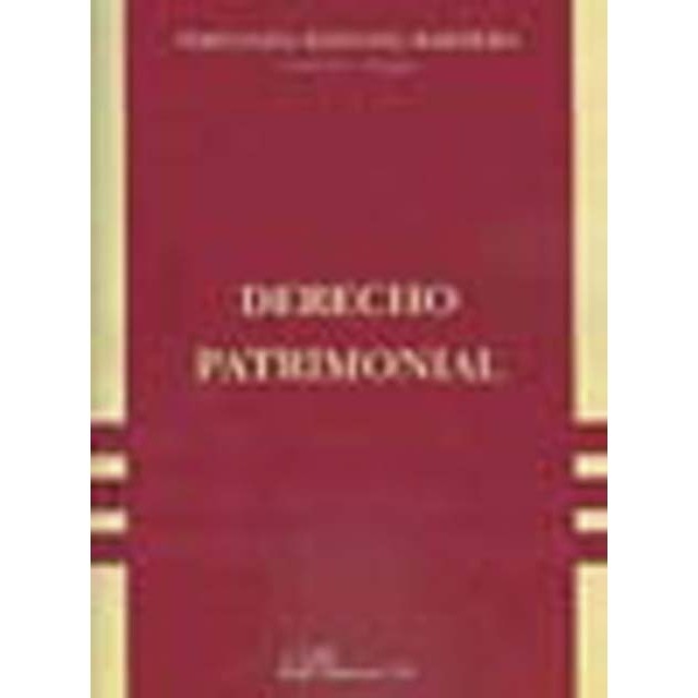 Derecho Patrimonial (Capa mole) 1