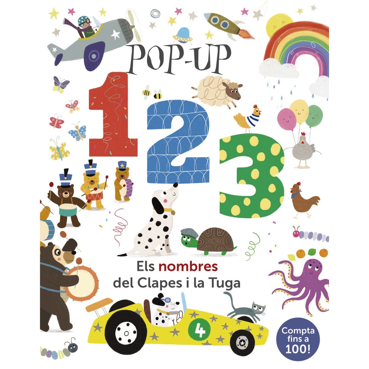 Imagem 0 de Pop-up 123. Els nombres del Clapes i la Tuga (Capa dura)