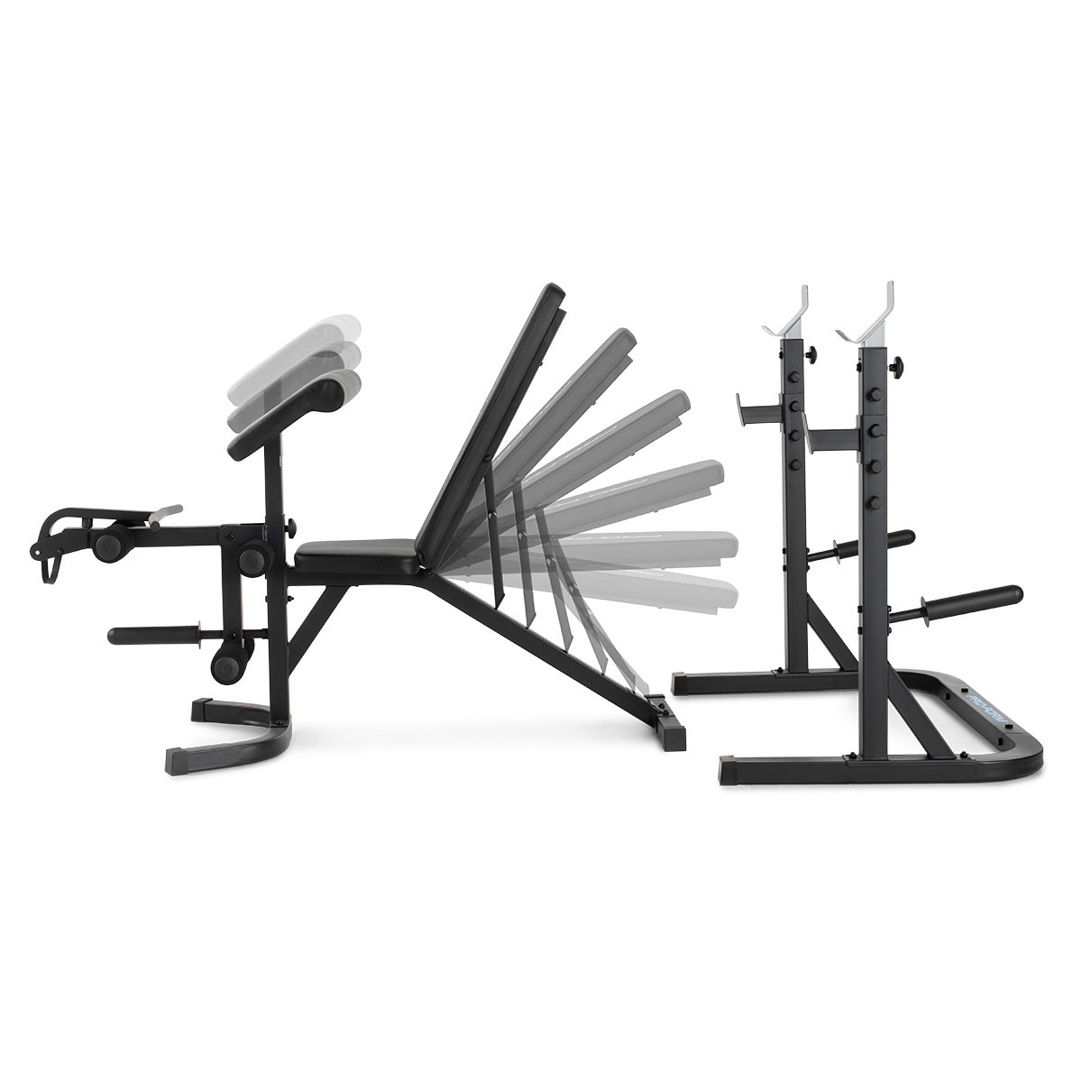Banco e Rack Olympic XT Sport Strength Preto-2