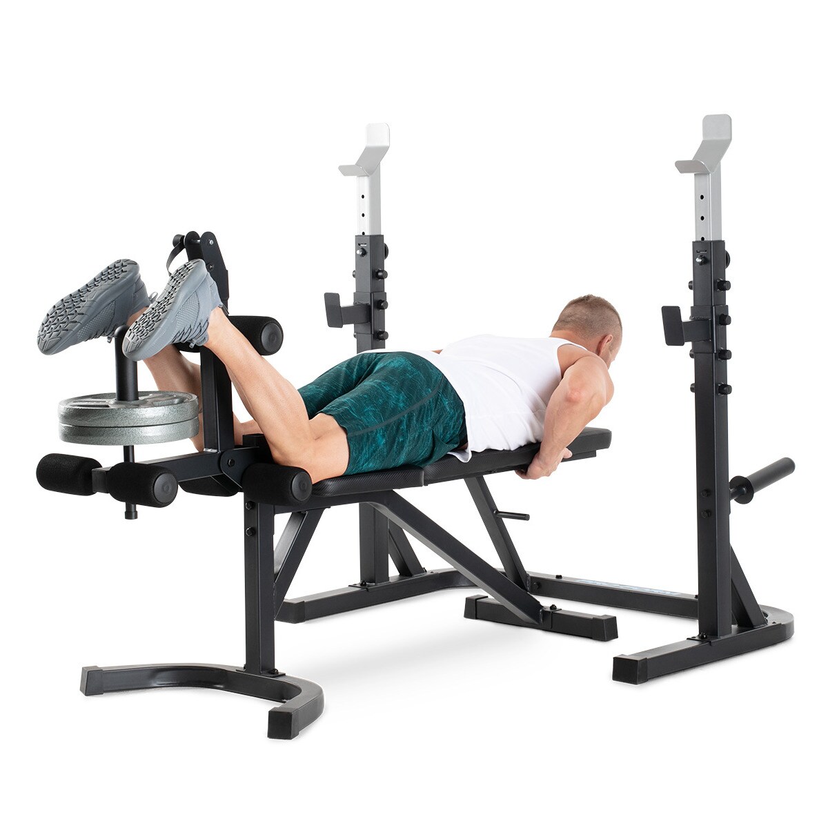 Banco e Rack Olympic XT Sport Strength Preto-17