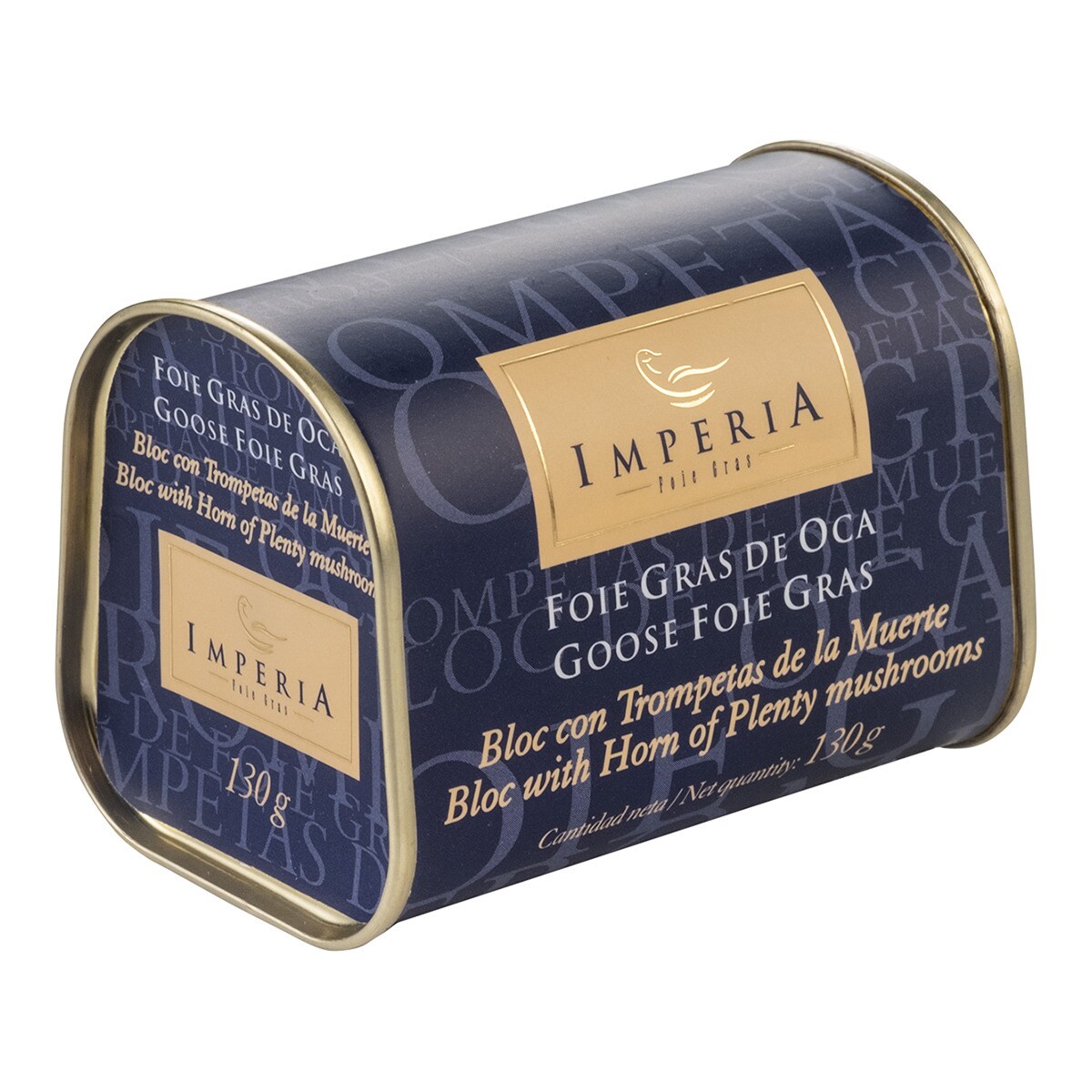 Foie gras d'oie aux trompettes de la mort Imperia