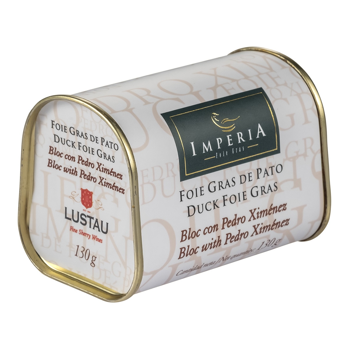 Bloc de foie gras de canard Imperia au Pedro Ximenez Reserva San Emilio de Lustau