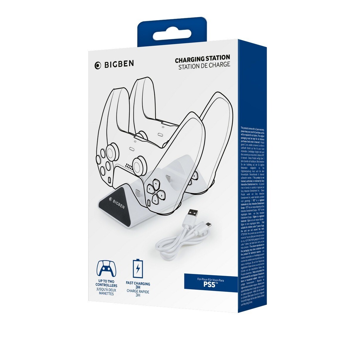 Carregador 2 Comandos DualSense USB-C - PlayStation 5 2