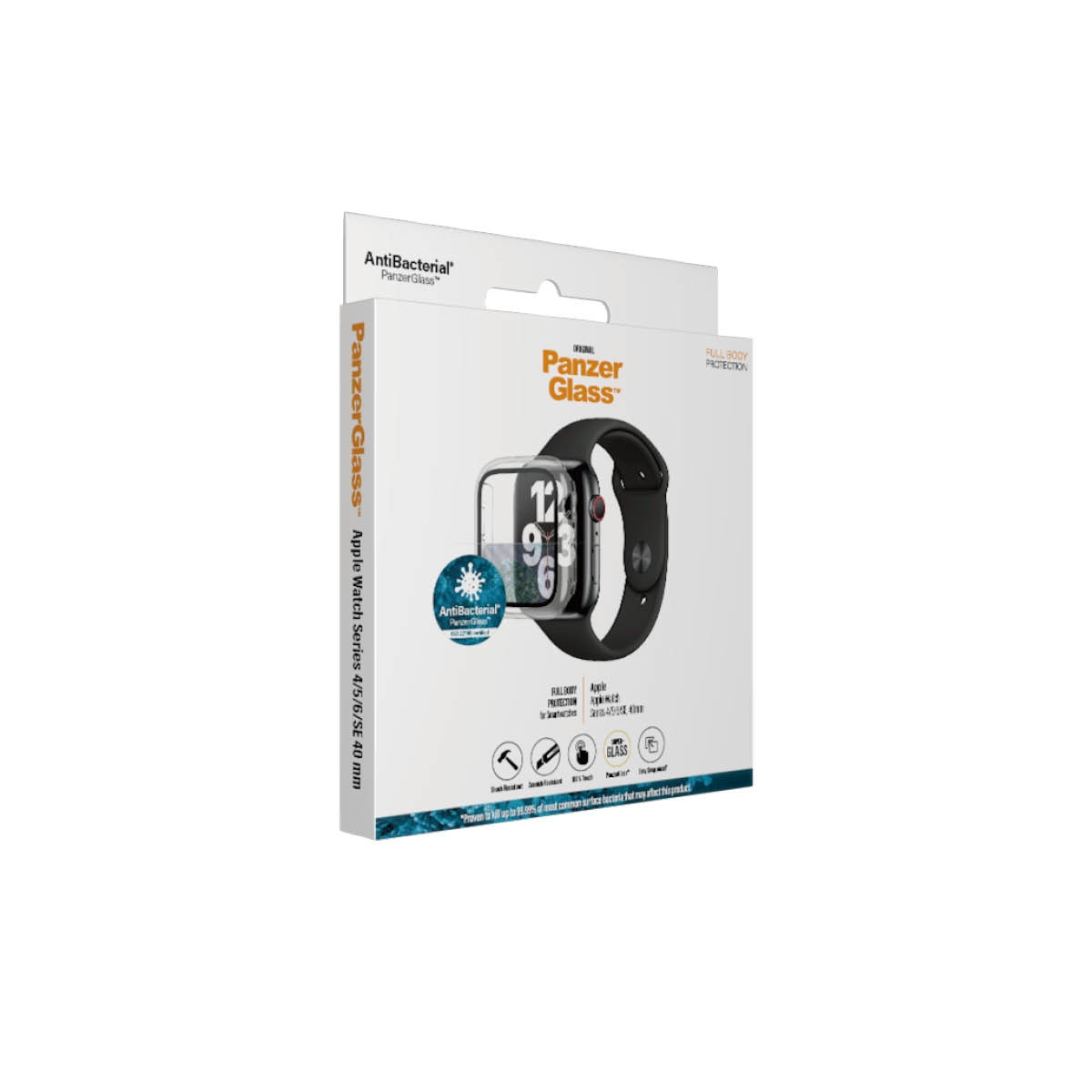 Protetor de Vidro Apple Watch 4/5/6/SE - 40 mm Transparente-10