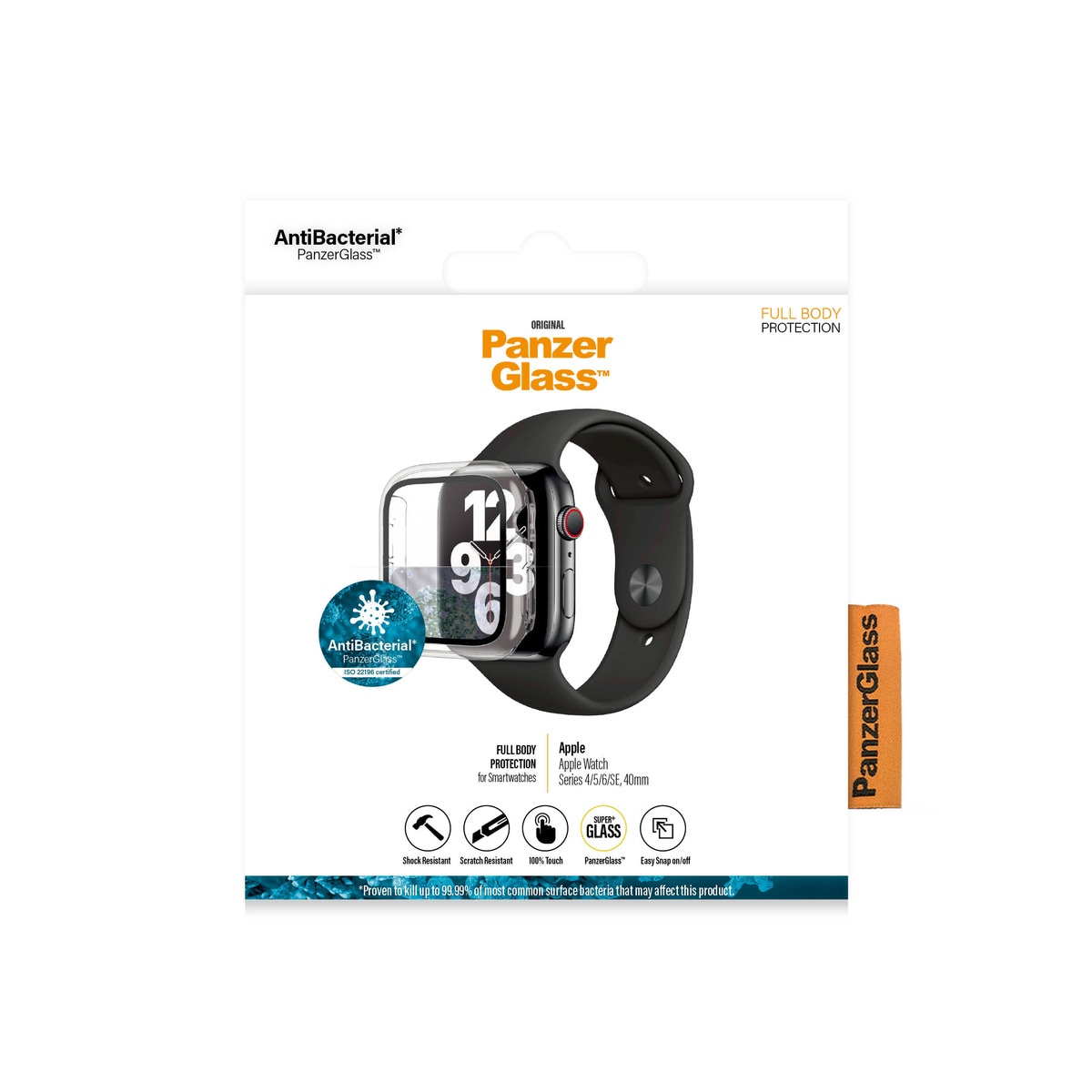 Protetor de Vidro Apple Watch 4/5/6/SE - 40 mm Transparente-9