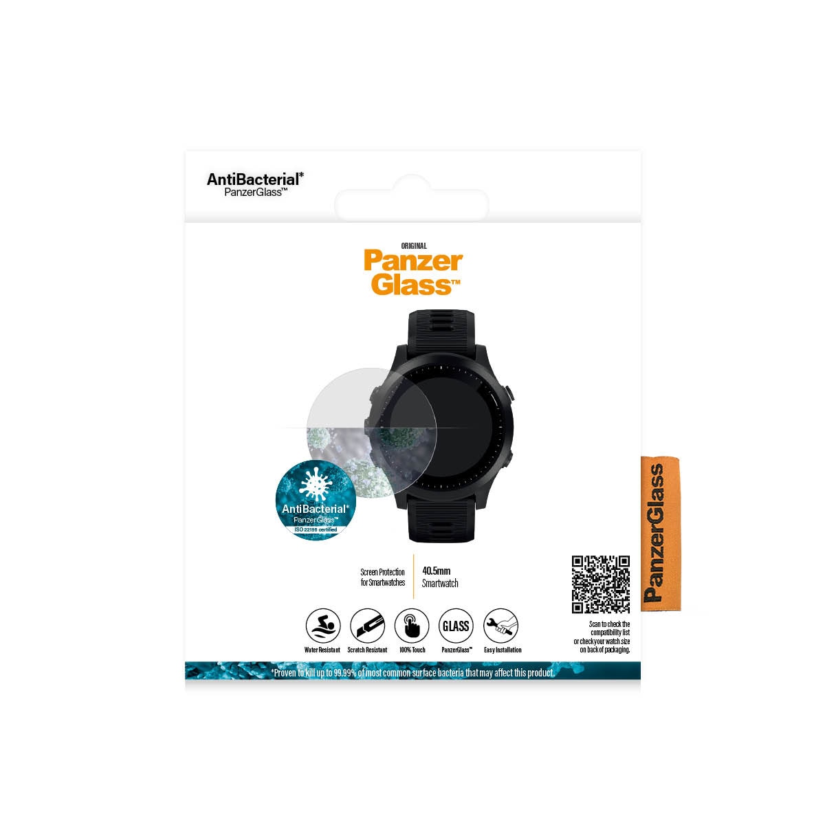 Protetor de Ecrã SmartWatch - 40,5 mm Transparente-10