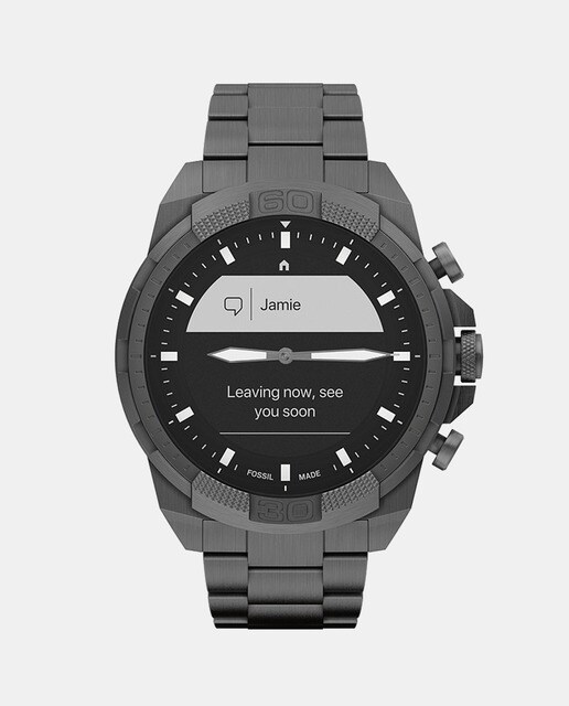 Smartwatch Bronson Hybrid FTW7059 de acero gris · Fossil · El Corte Inglés