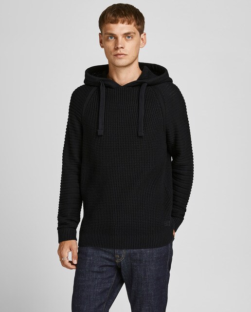 Jersey de punto de hombre estilo sudadera con capucha · Jack \u0026 Jones · El  Corte Inglés