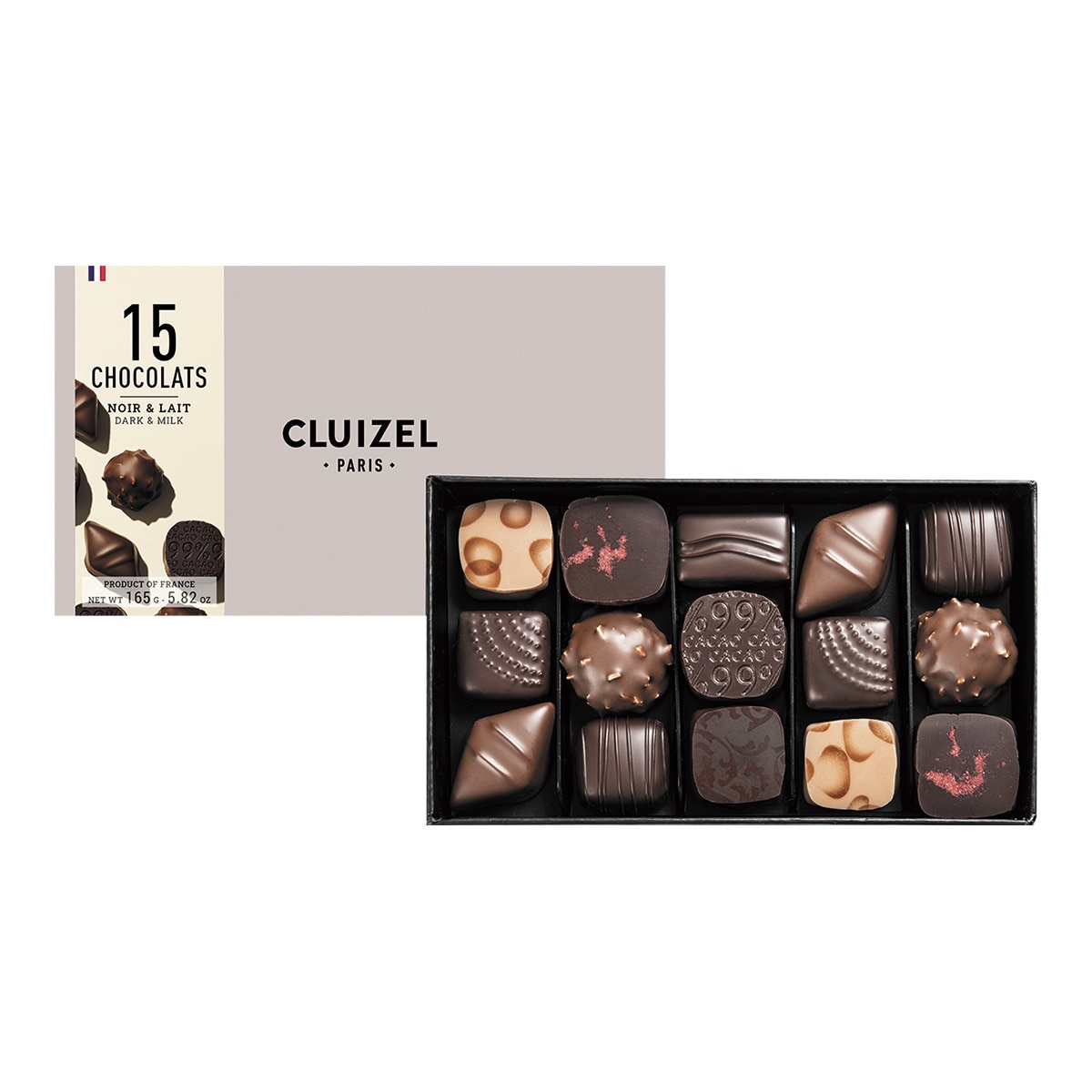 Imagen 0 de Bombones variados Michel Cluizel 15 piezas