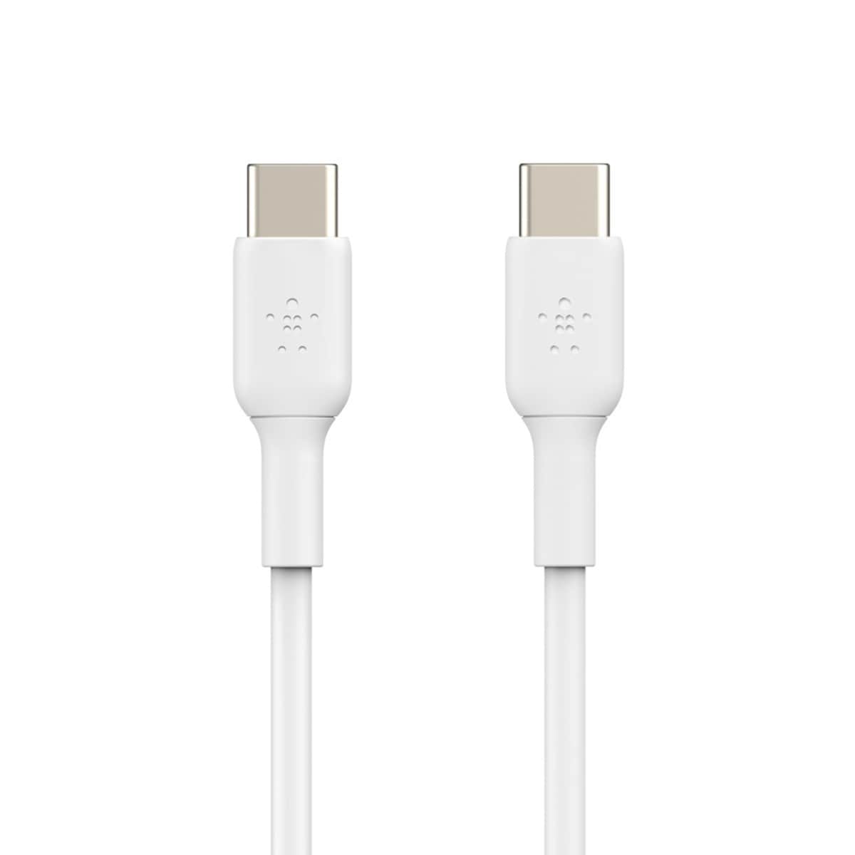 Cable Belkin BOOST CHARGE USB-C a USB-C blanco de 2 metros Blanco-1