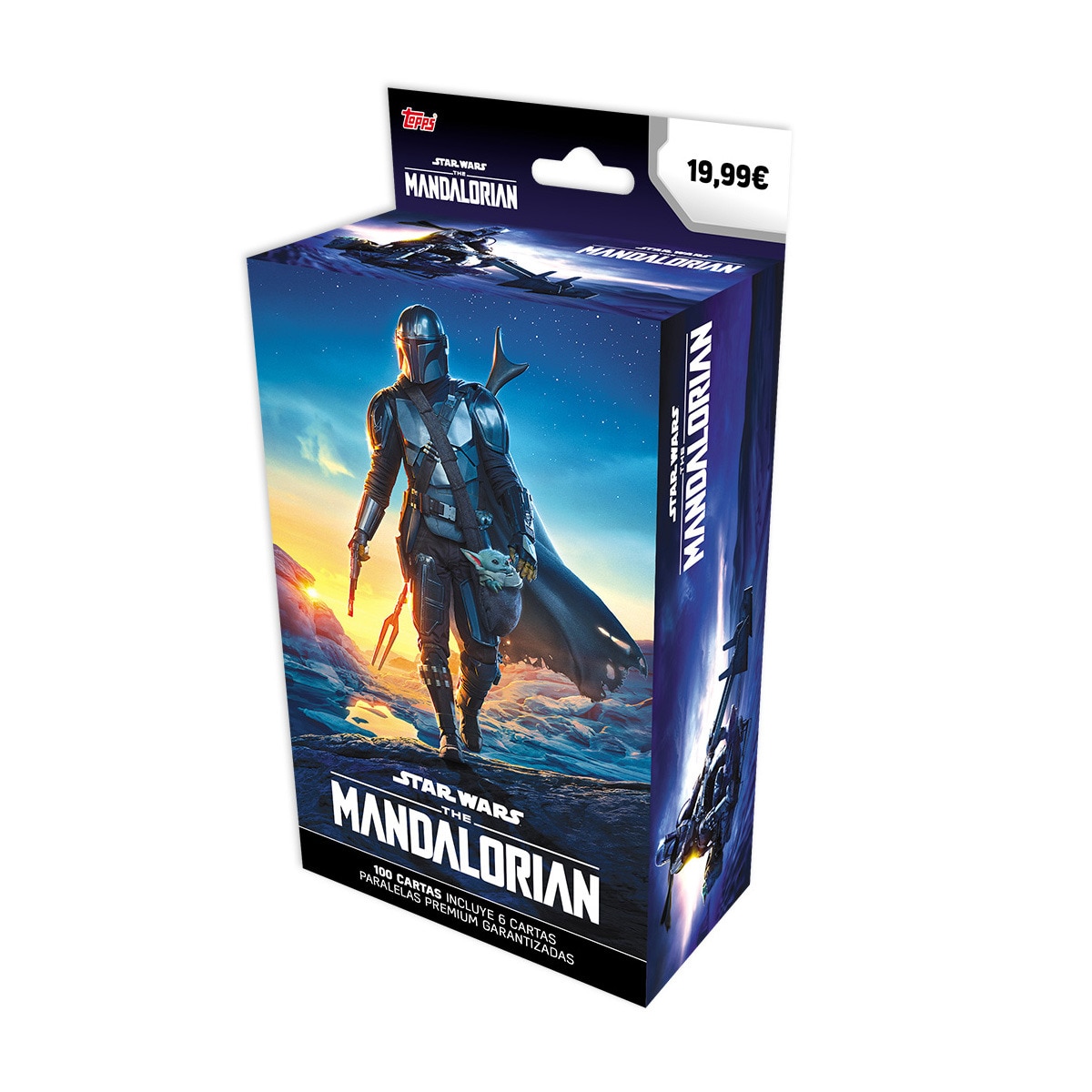 Topps - Caja Premium Cartas Coleccionables Star Wars The Mandalorian