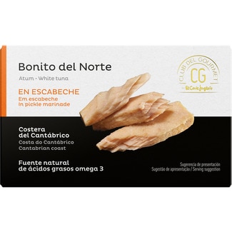 bonito del norte en escabeche lata 80 g - Club Del Gourmet