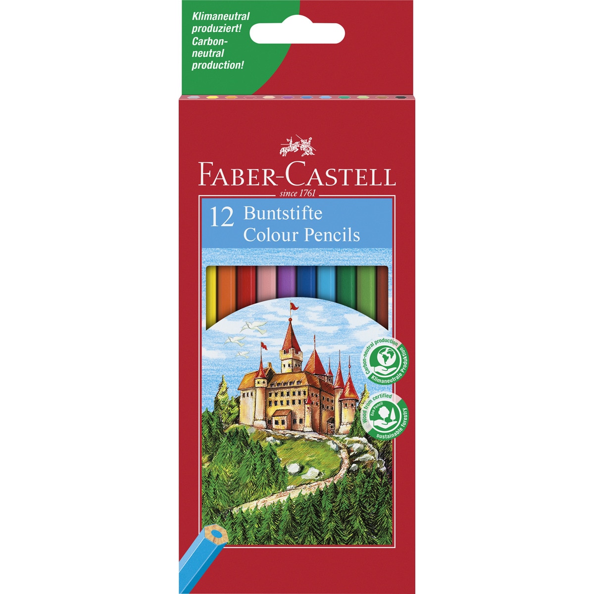 Imagen 0 de Caja de 12 ecolápices de color Castillo Faber-Castell