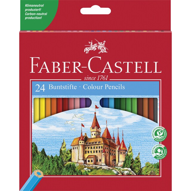Imagen 0 de Caja de 24 Ecolápices de Color Castillo Faber-Castell