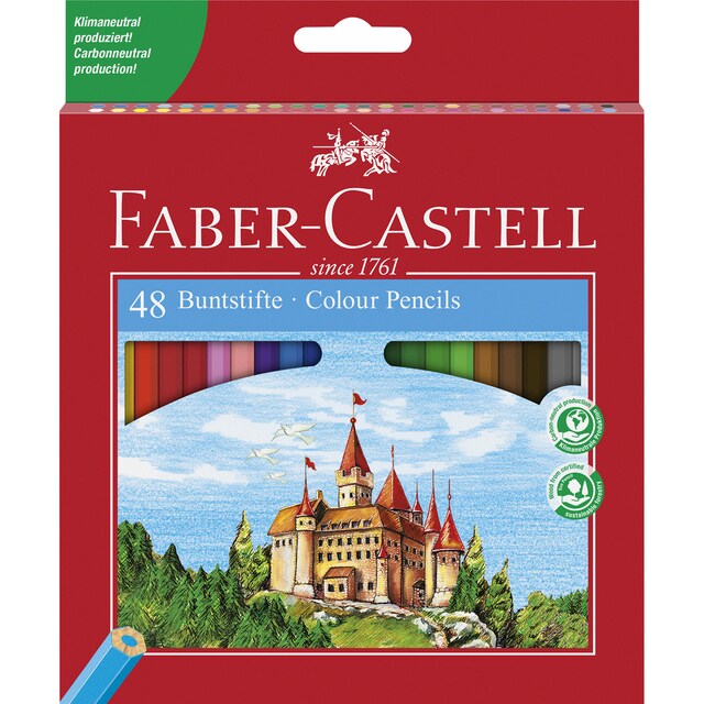 Imagen 0 de Caja 48 Lápices de Color Faber Castell