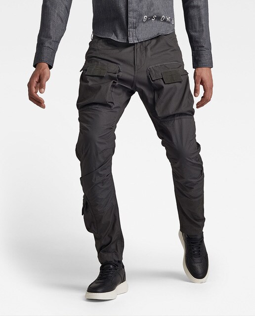 Pantalón cargo 3D de hombre straight gris · G-Star Raw · El Corte Inglés