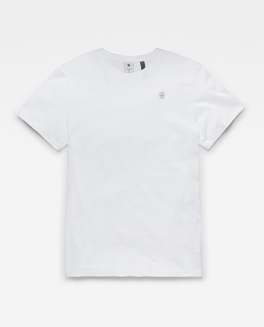 Camiseta de hombre blanca manga corta · G-Star Raw · El Corte Inglés
