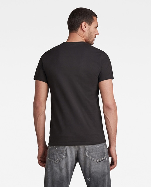 Camiseta de hombre negra manga corta · G-Star Raw · El Corte Inglés
