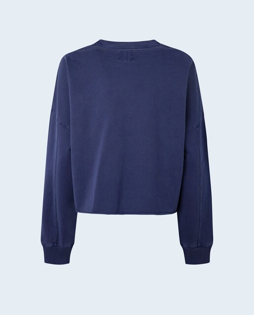 Sudadera de niña corte recto y bajo sin rematar · Pepe Jeans · El Corte  Inglés