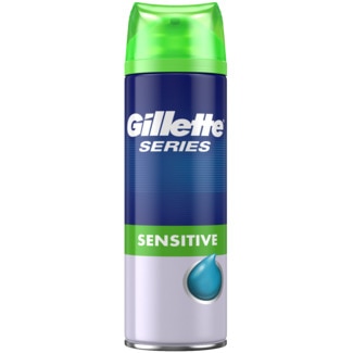 Gel de Barbear para Pele Sensível embalagem 75 ml - Gillette Series