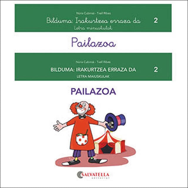 Imagem 0 de Pailazoa: Irakurtzea erraza da 2(Tapa blanda)