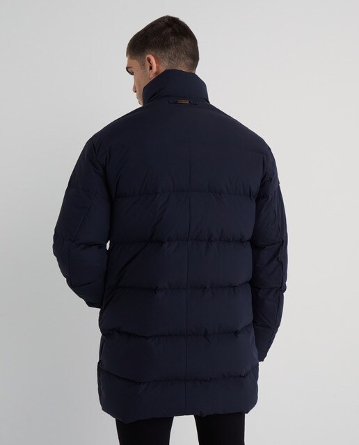 Plumífero hombre azul pluma de oca · Emporio Armani · El Corte Inglés