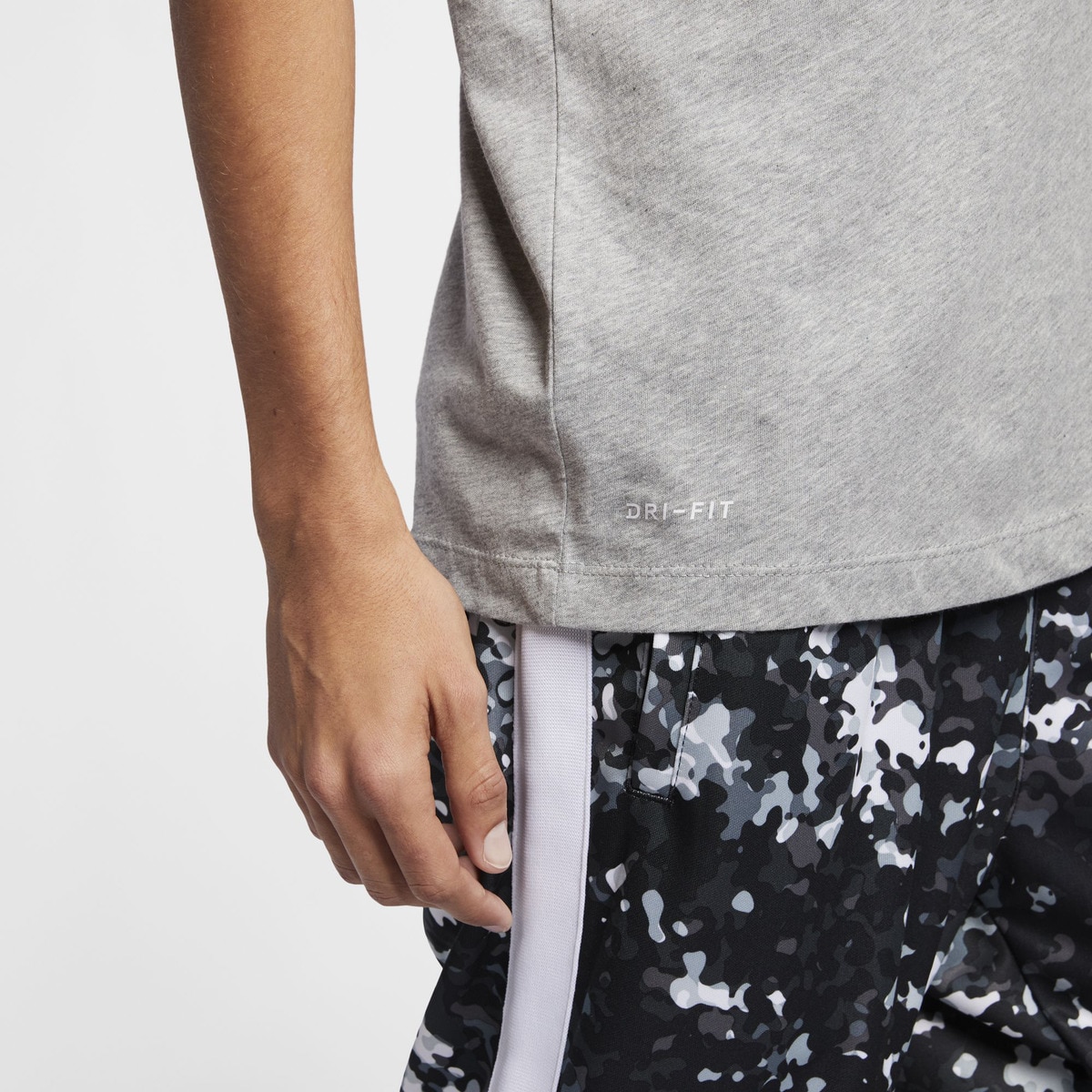 T-Shirt de Criança Sportswear Nike Cinzento-5