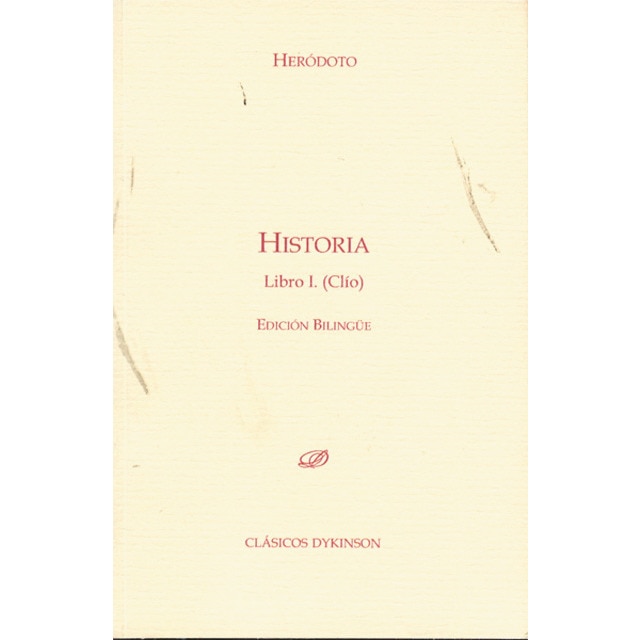 Historia. Libro i. Clío. : Edición bilingüe(Tapa blanda) 1