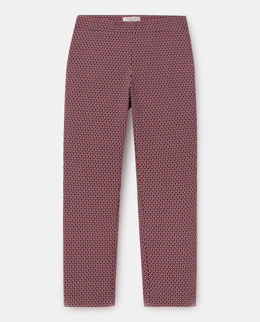 Pantalón pitillo estampado · Woman El Corte Inglés · El Corte Inglés