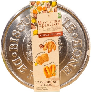 Les Cookies Bolachas Sortidas Biológicas embalagem 320 g - Biscuiterie De Provence
