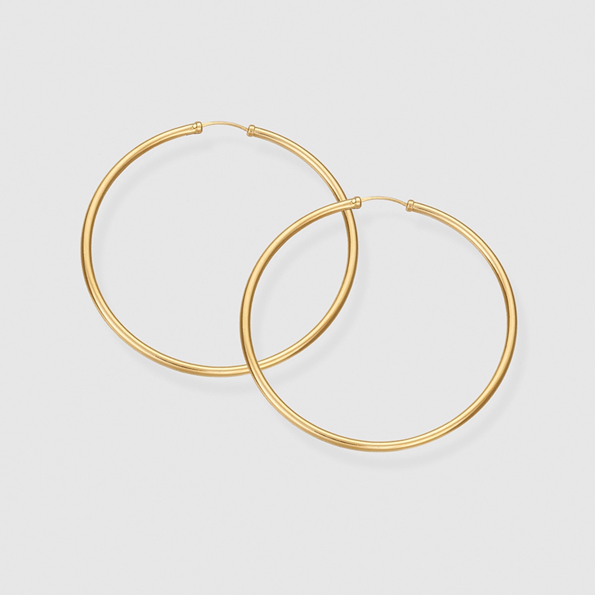Pendientes de aro en oro El Corte Inglés Oro-1