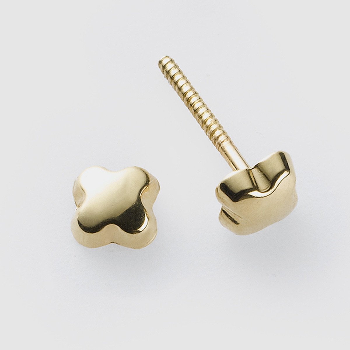 Pendientes de bebé de oro amarillo Oro-1